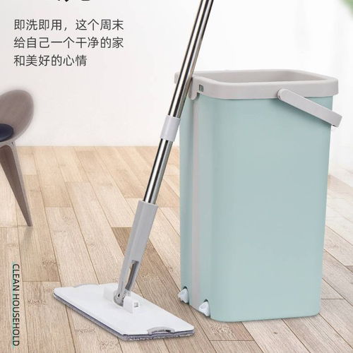 懒人清洁革命 抖音网红同款免手洗平板拖把桶深度解析